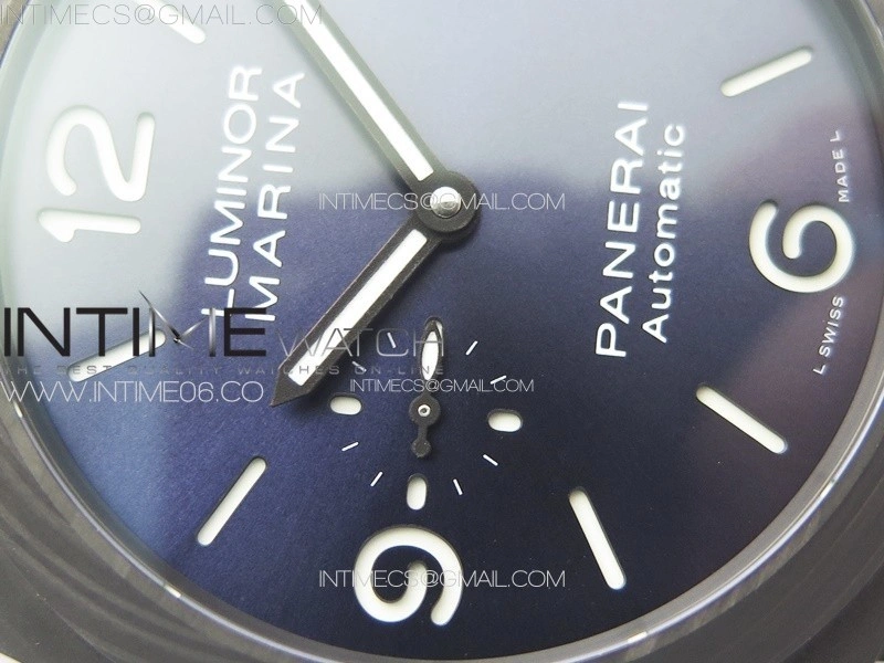 PAM1664 Carbotech VSF 1:1 Best Edition on Blue Leather Strap P.9010 Clone